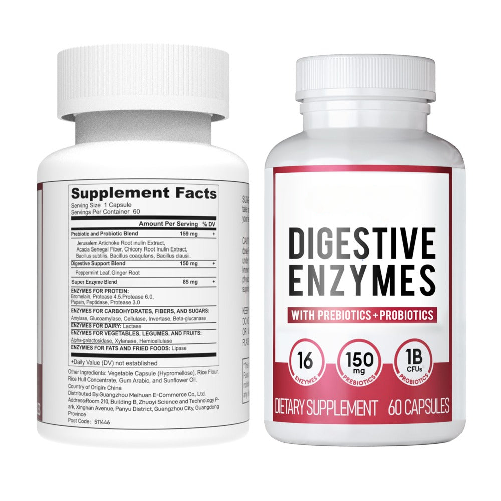 ZENVITA™ - DIGESTIVE ENZYMES 60CT + 60B PROBIOTIC 30CT
