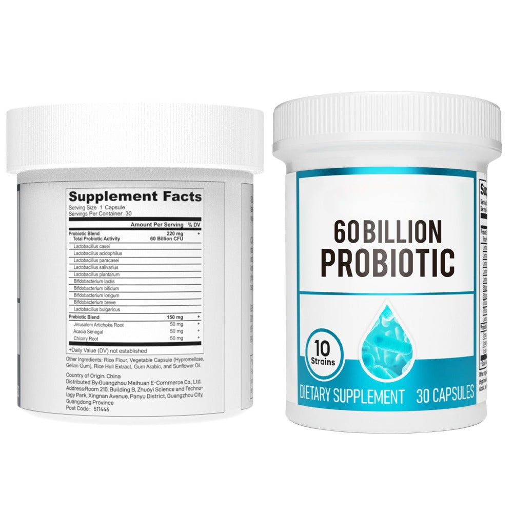 ZENVITA™ - DIGESTIVE ENZYMES 60CT + 60B PROBIOTIC 30CT