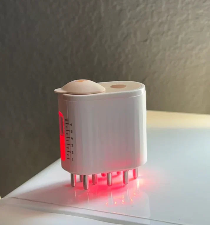 ZENVITA™ - RED LIGHT THERAPY ELECTRIC SCALP MASSAGER AND HAIR OIL APPLICATOR