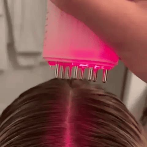 ZENVITA™ - RED LIGHT THERAPY ELECTRIC SCALP MASSAGER AND HAIR OIL APPLICATOR