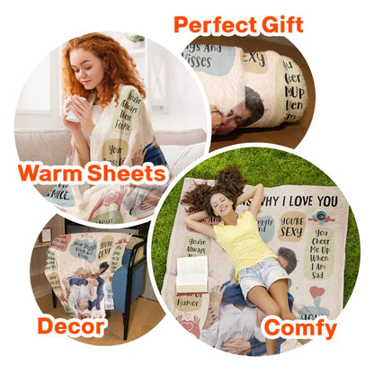 ZENVITA™   - 10 REASONS I ADORE MY PERSONALIZED PHOTO BLANKET