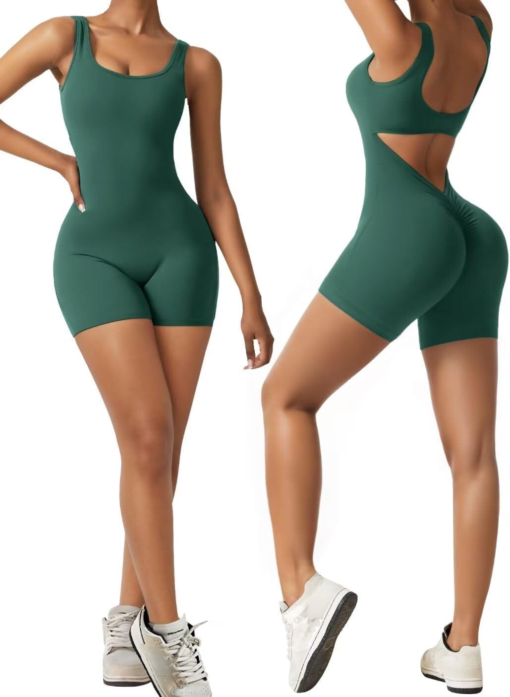 ZENVITA™   - VIRAL V-BACK ROMPER