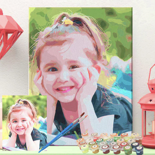 ZENVITA™   - PERSONALIZED PAINT BY NUMBERS KIT