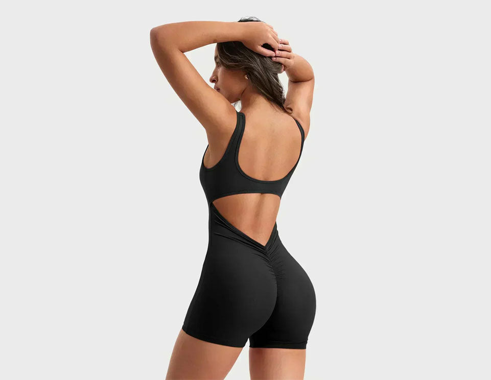 ZENVITA™   - VIRAL V-BACK ROMPER