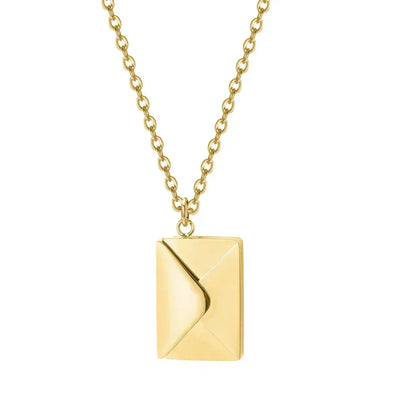 ZENVITA™   - ENVELOPE LOVE LETTER PENDANT NECKLACE