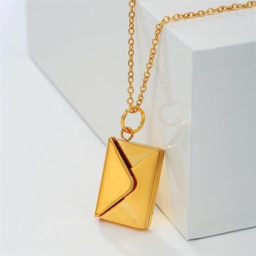 ZENVITA™   - ENVELOPE LOVE LETTER PENDANT NECKLACE