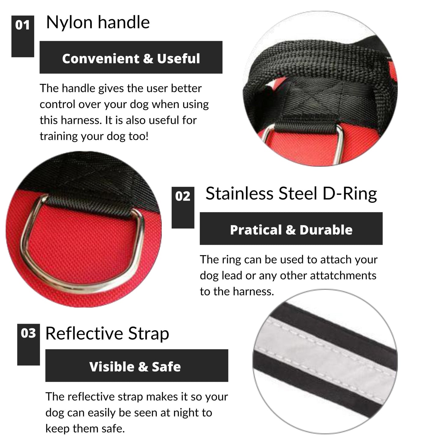 ZENVITA™   - CUSTOM FIT NO-PULL DOG HARNESS